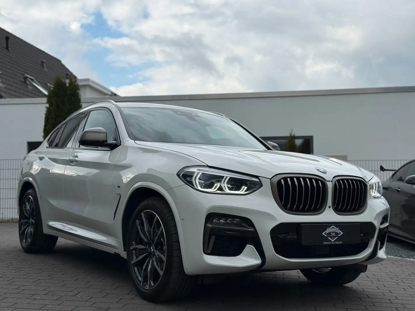 BMW X4 M d/Virtual/360°/Standheizung/Ahk/Head-Up Blanco - 1