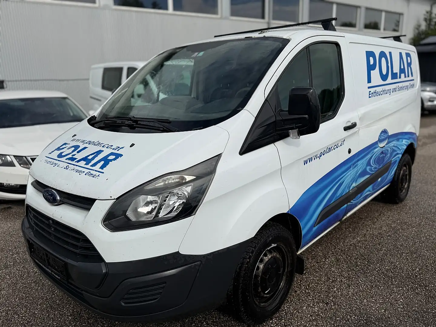 Ford Transit Custom Weiß - 1