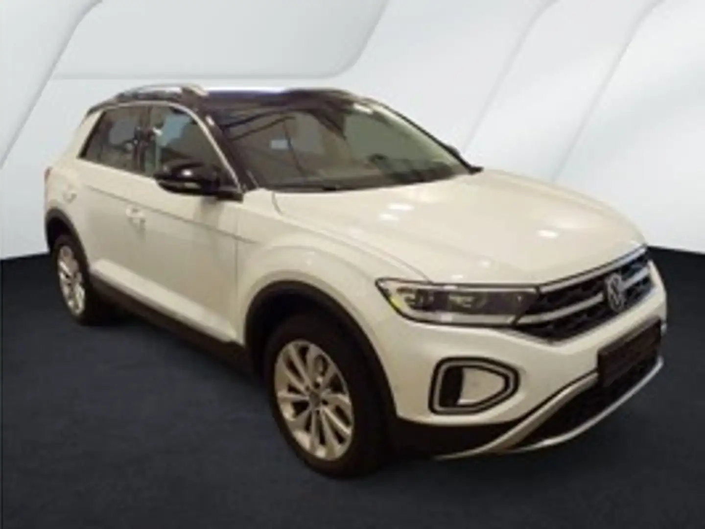 Volkswagen T-Roc 1,5 TSI DSG Style AHK LED Navi Weiß - 2
