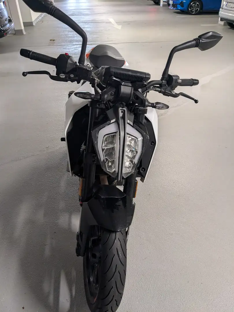 KTM 390 Duke Bílá - 1