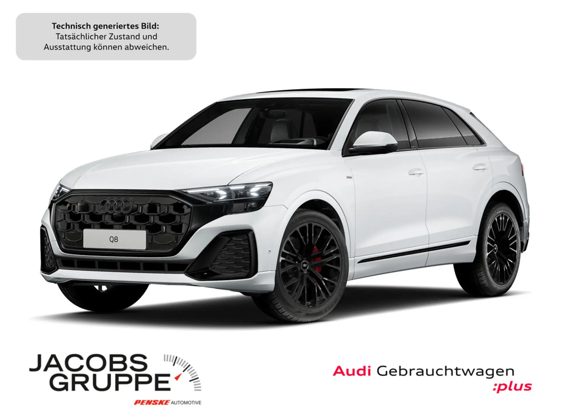 아우디 Audi Q8 50 TDI 2025 흰색 사진 1