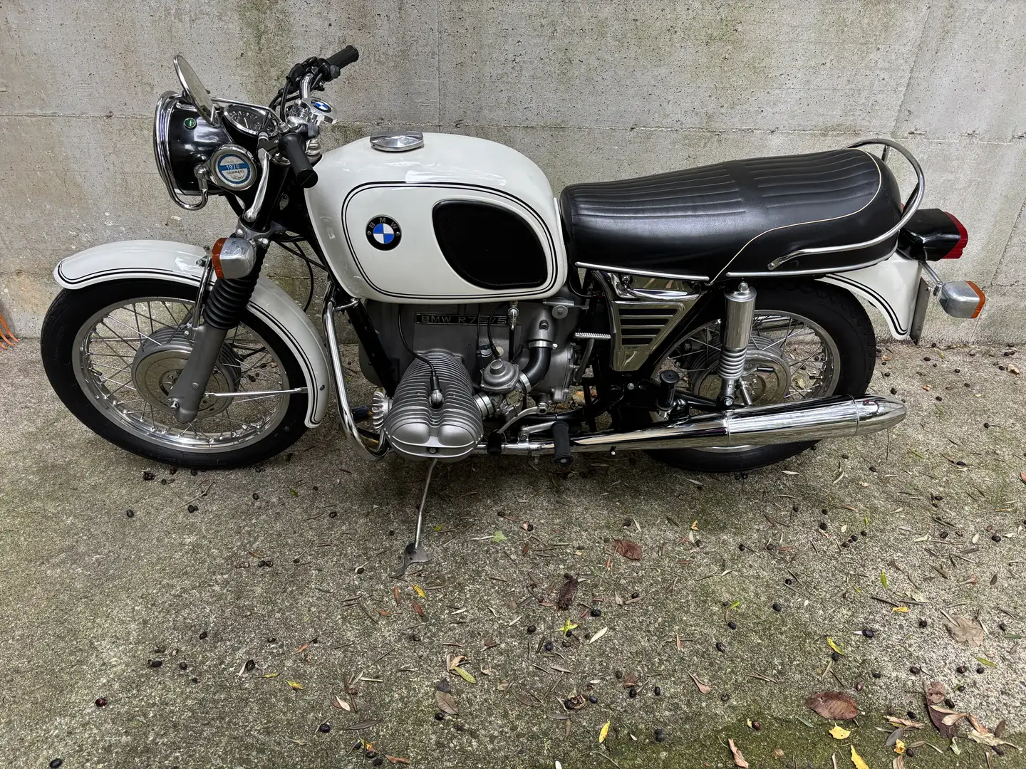 BMW R 75/5 Blanco - 2