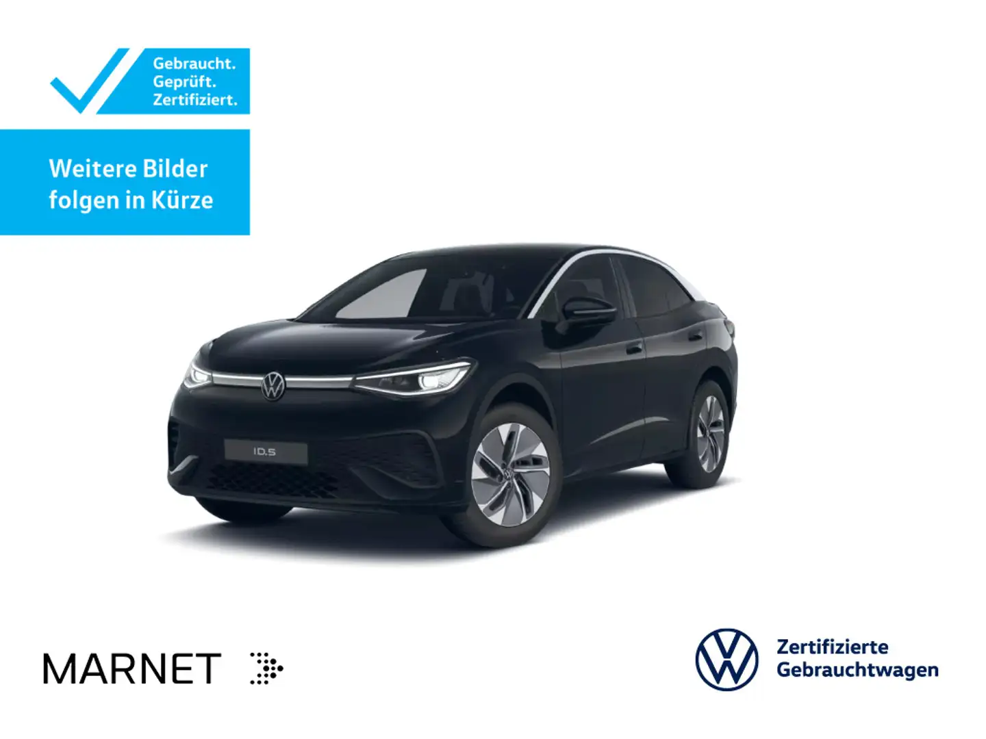 Volkswagen ID.5 Pro*77 kWh*Navi*Wärmep*Pano*IQ-Light*IQ-Dri Schwarz - 1