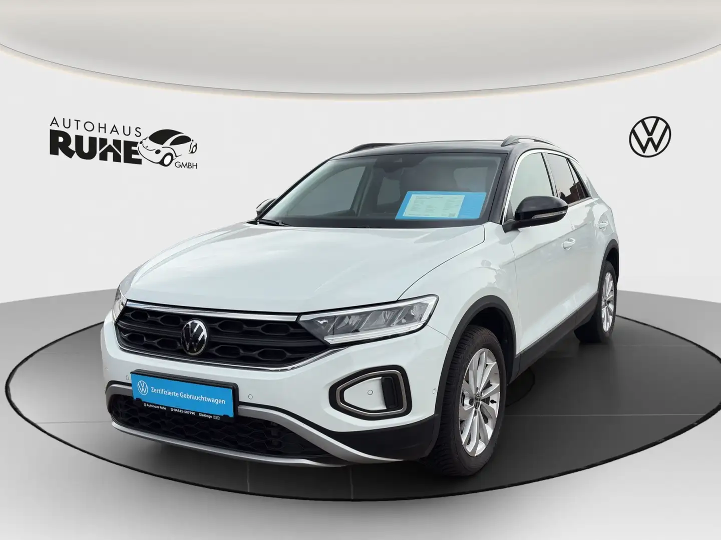 Volkswagen T-Roc Life 1.5 TSI 110 kW DSG STANDHZ KAMERA Weiß - 2