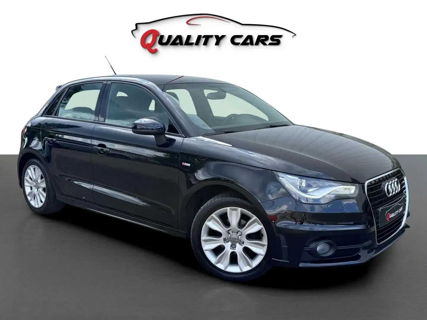 Audi A1 Sportback | 1.6TDI | S-Line | Leder | Navi | Xenon Zwart - 1