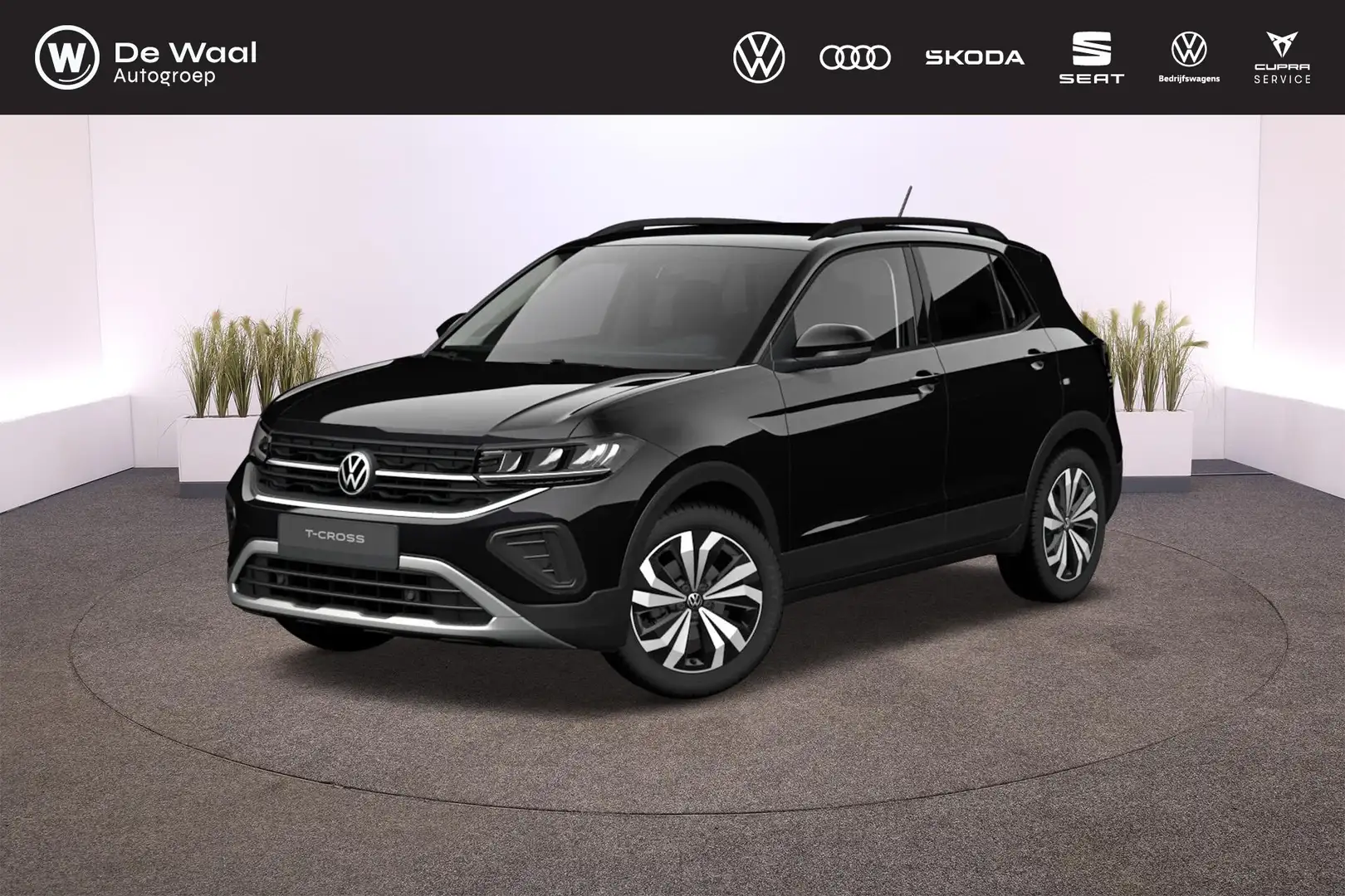 Volkswagen T-Cross 1.0 TSI Life Edition Schwarz - 1