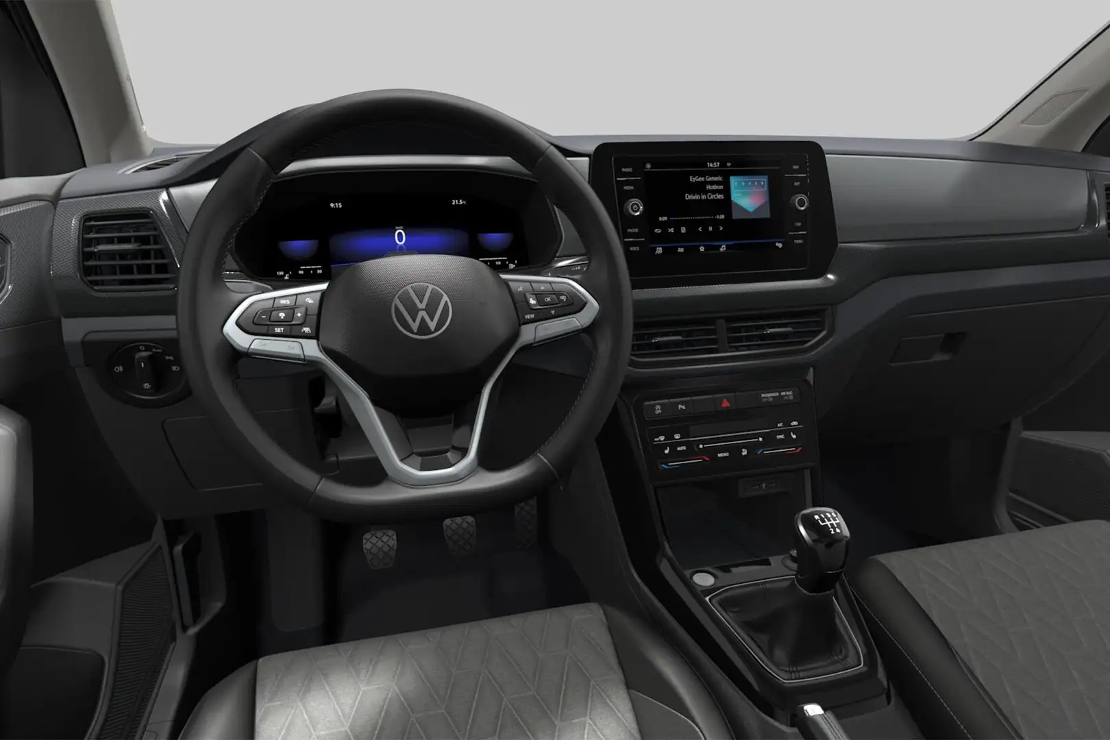 Volkswagen T-Cross 1.0 TSI Life Edition Schwarz - 2