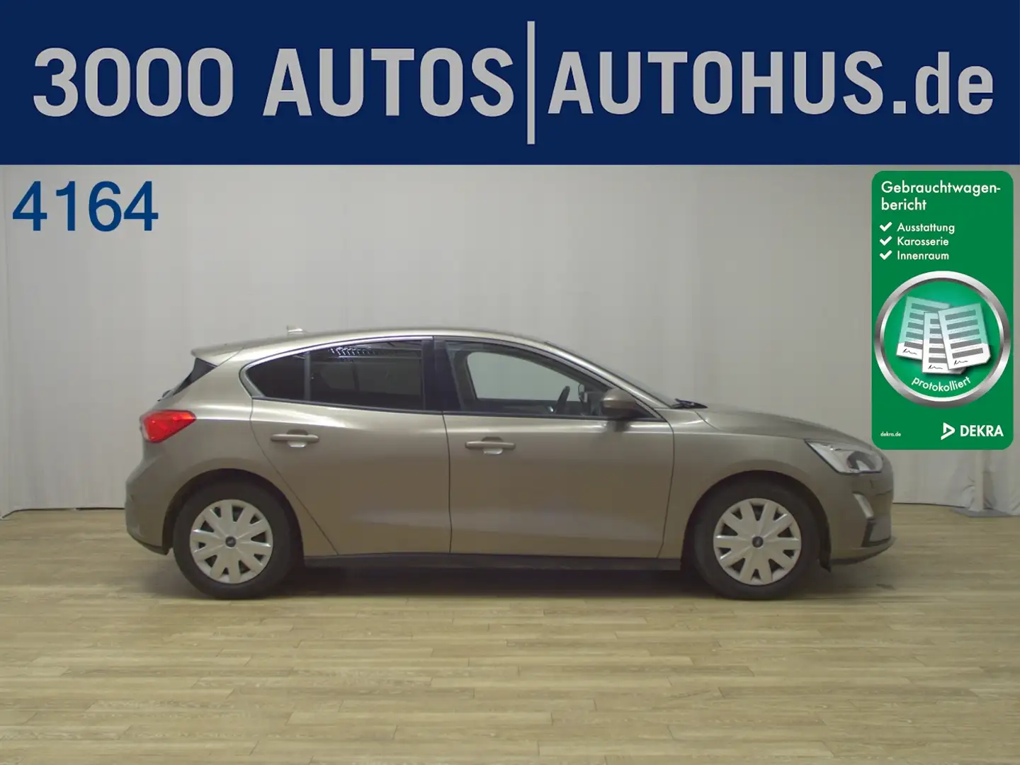 Ford Focus 1.0 EcoBoost Titanium Navi KeyLess SpurH Bleu - 1