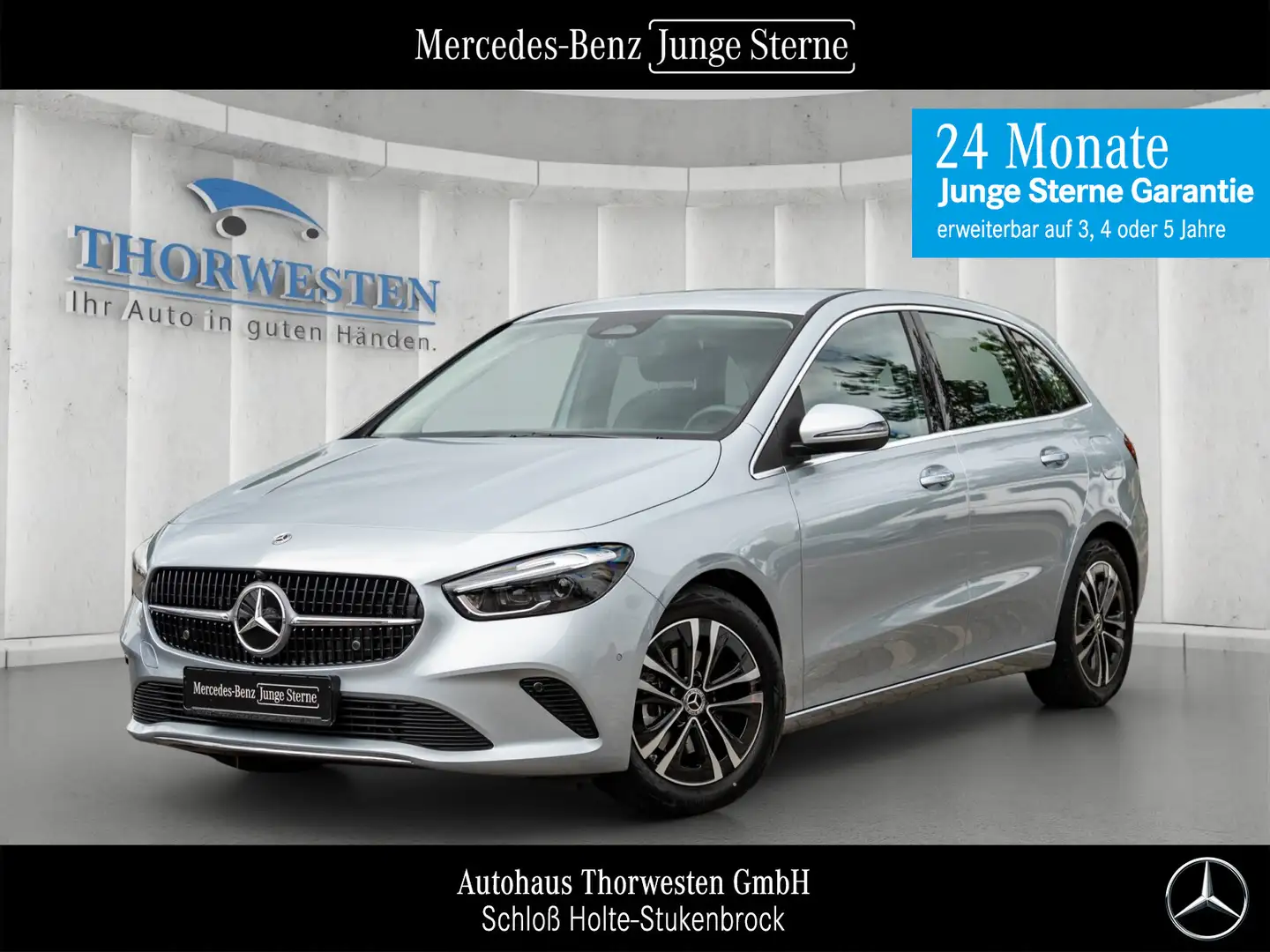 Mercedes-Benz B 200 B 200 Progressive Advanced Plus AHK MULTIBEAM Argintiu - 1