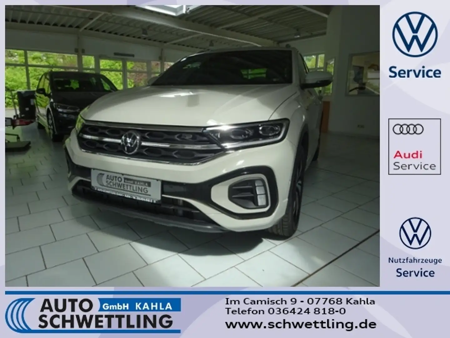 Volkswagen T-Roc 1.5 TSI DSG R-Line KLIMA LED ALU Weiß - 1