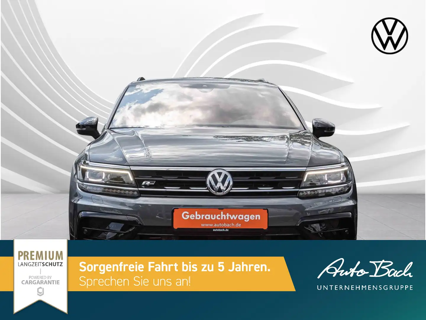 Volkswagen Tiguan 2.0 TSI R-Line "Black Style" 4M DSG Navi Gris - 2