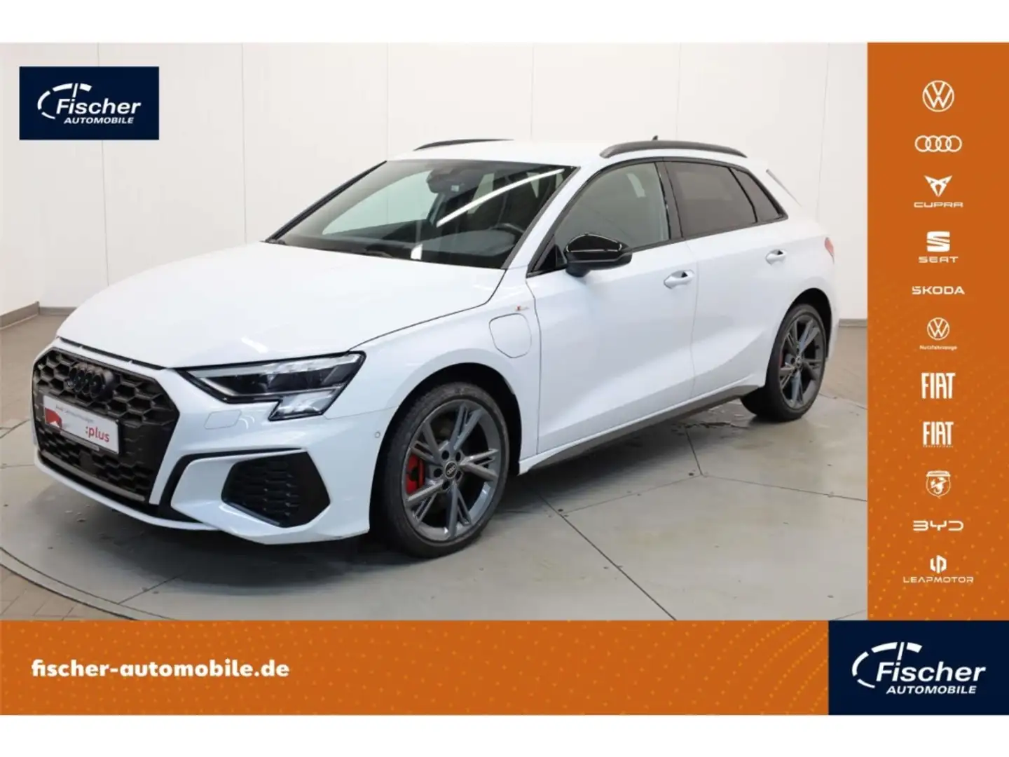 Audi A3 Sportback 45 TFSI e S line Weiß - 1
