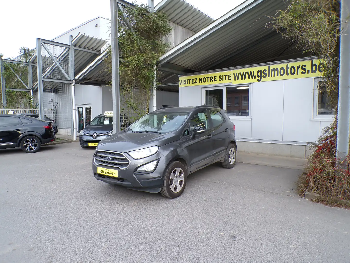 Ford EcoSport 1.0 125cv gris09/18 59549km Airco GPS Capteurs USB Šedá - 1