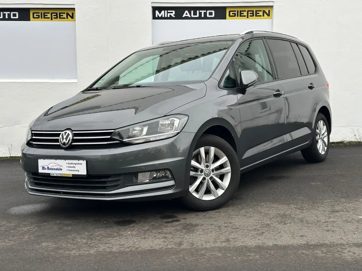 Volkswagen Touran 1.6 TDI 7Sitz. NAVI Kamera Comfortlne AHK Grau - 1