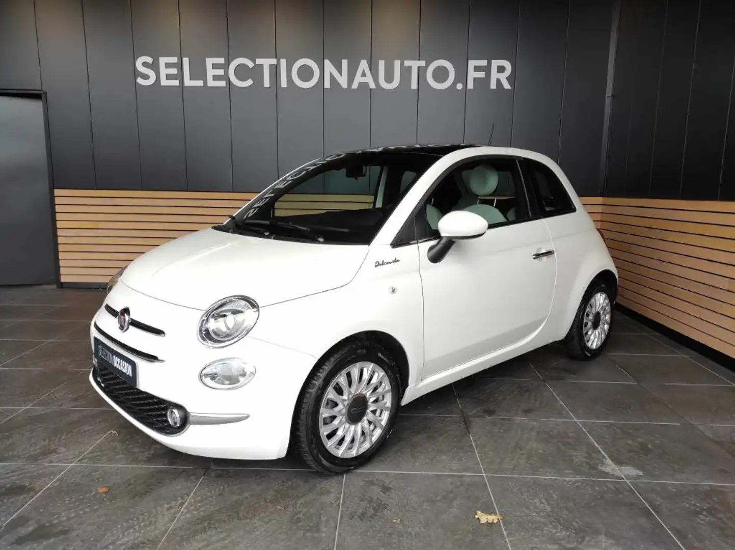 Fiat 500 II Hybrid 1.0 BSG 70 ch Dolcevita Blanc - 1