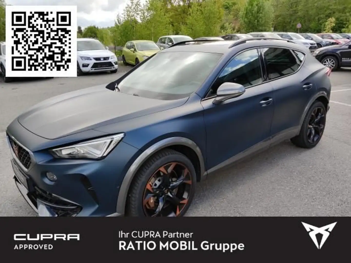 CUPRA Formentor FORMENTOR VZ 2.0 TSI 4DRIVE DSG NAVI LEDER SHZ Bleu - 1