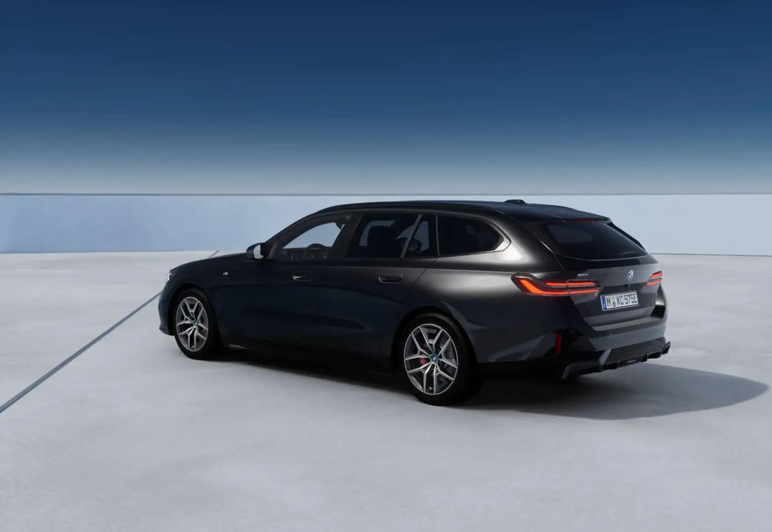 BMW 530 e xDrive Touring MSport Pro Gris - 2