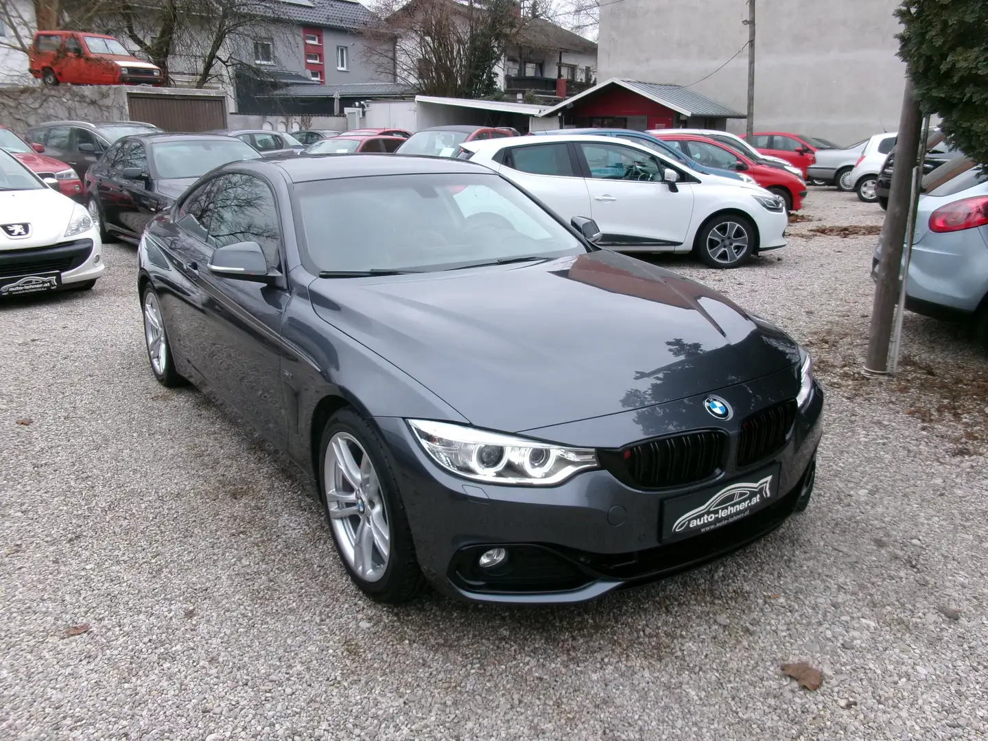 BMW 420 420d Coupe Österreich-Paket Aut. Grau - 2