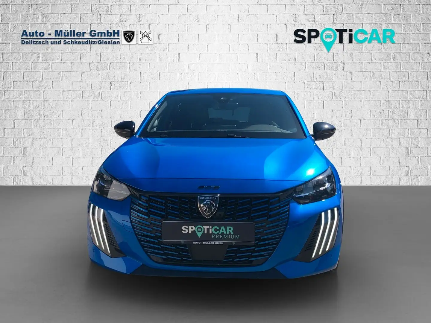 Peugeot 208 Hybrid 136 GT Blau - 2