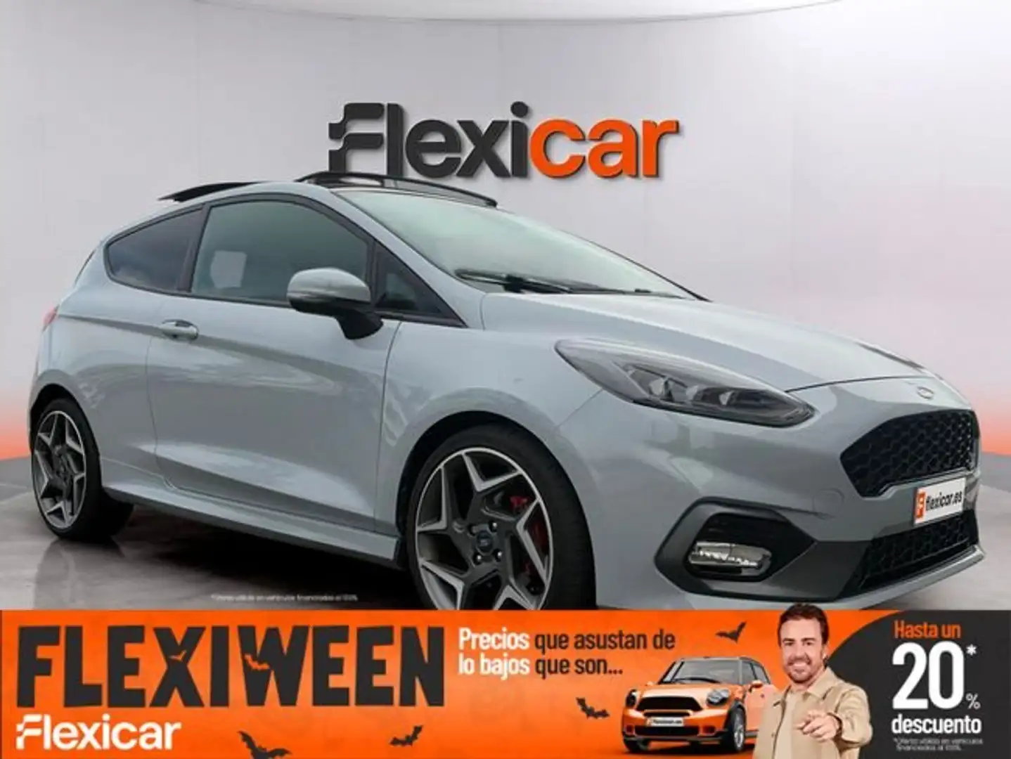 Ford Fiesta 1.5 Ecoboost ST Gris - 1