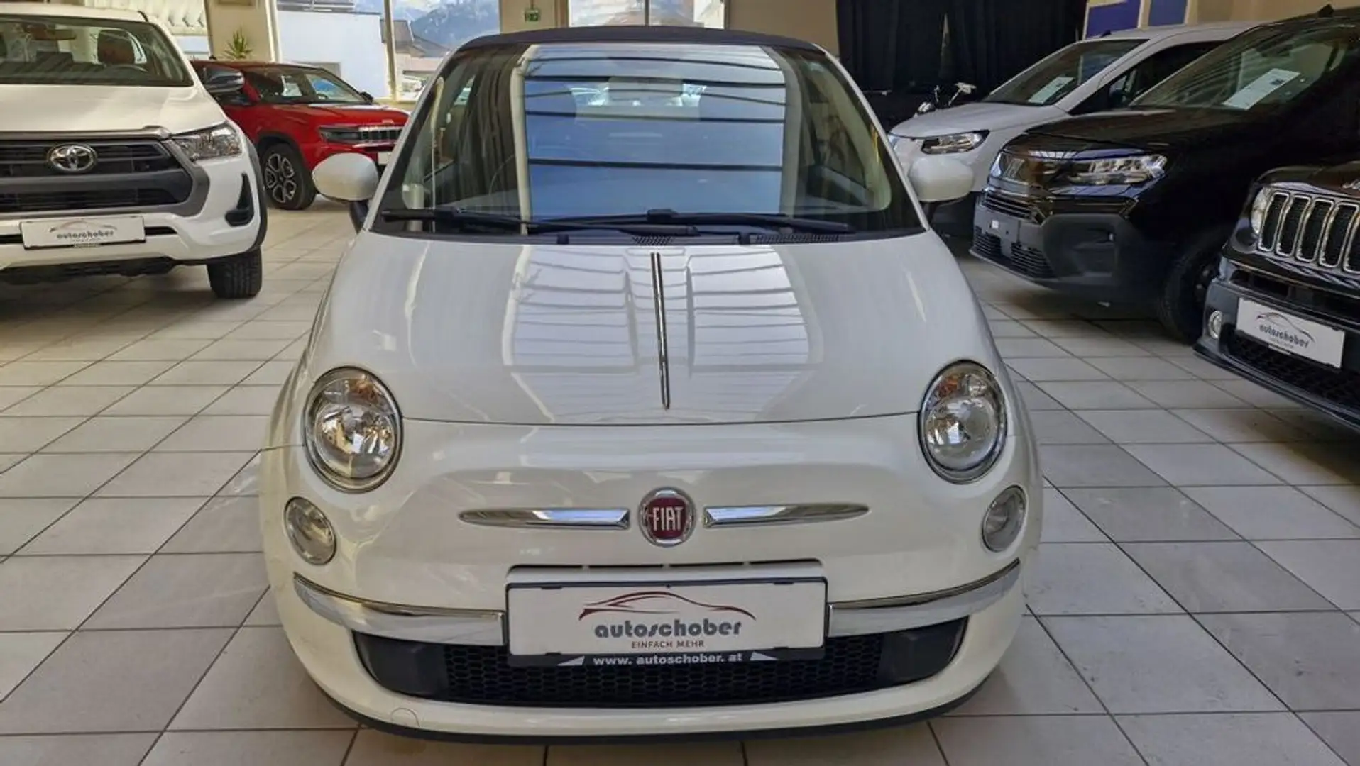 Fiat 500C Lounge Weiß - 2