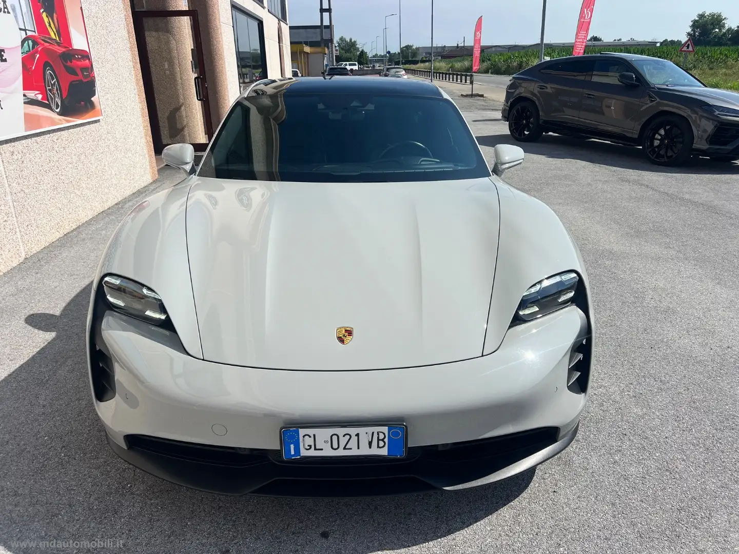 Porsche Taycan Sport Turismo PURE GREEN EMOTION TETTO 21 IVA ESPO Grigio - 2