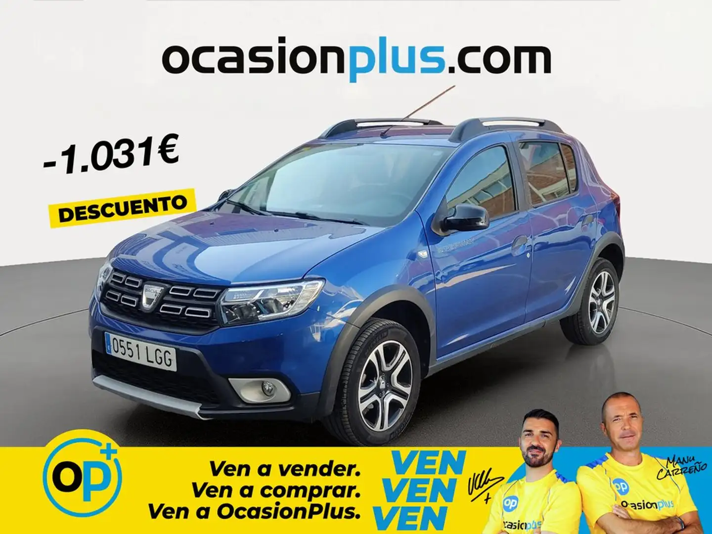 Dacia Sandero 0.9 TCE Serie Limitada Aniversario 66kW Azul - 1