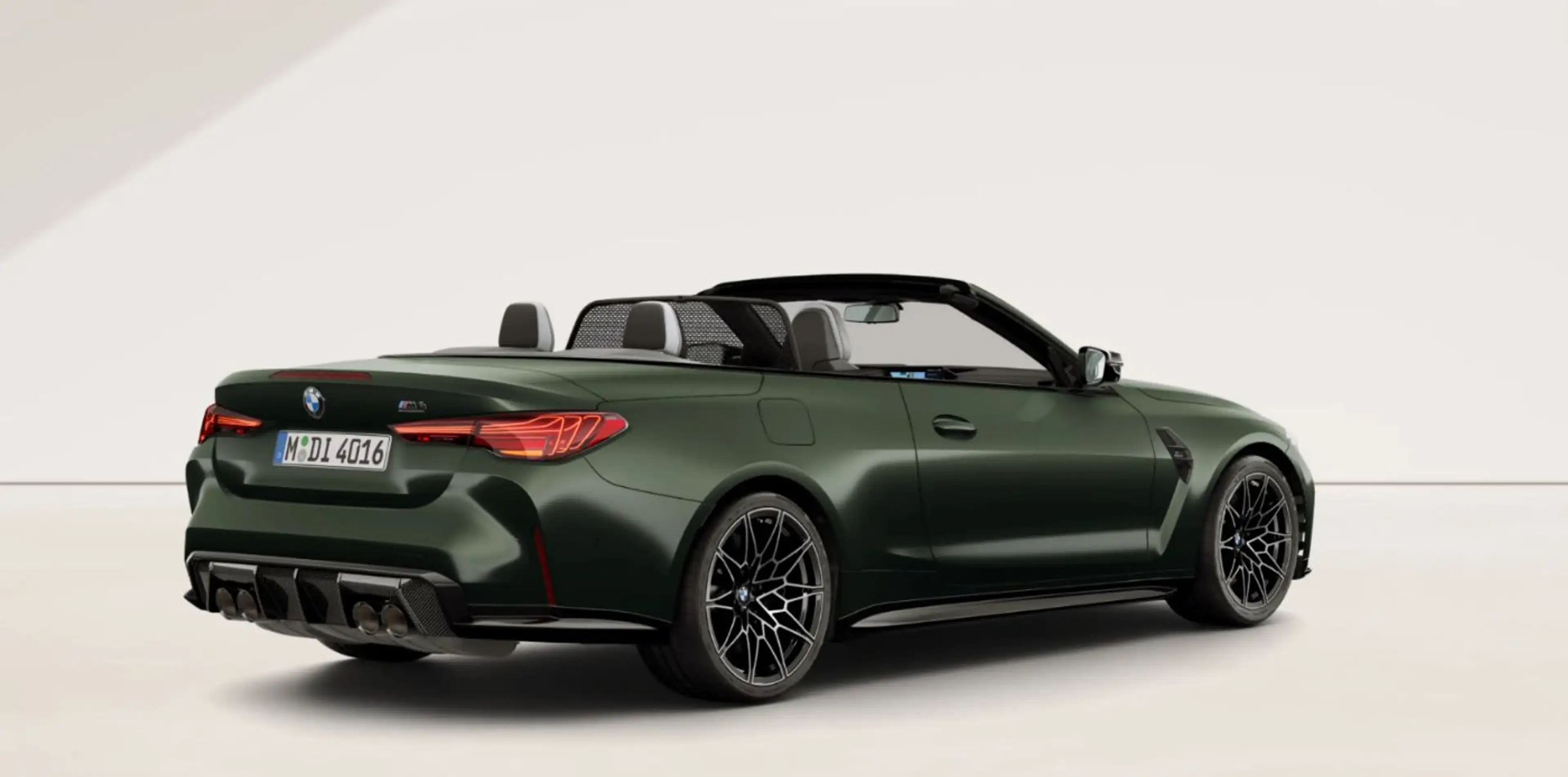 BMW M4 CABRIO. FROZEN DEEP GREEN. VOLL. SILVERSTONE++ — photo 6