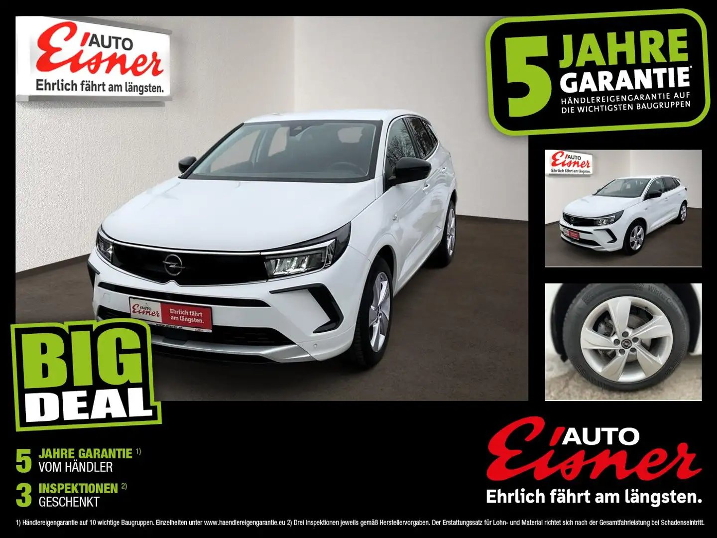 Opel Grandland BUSINESS ELEGANCE Weiß - 1