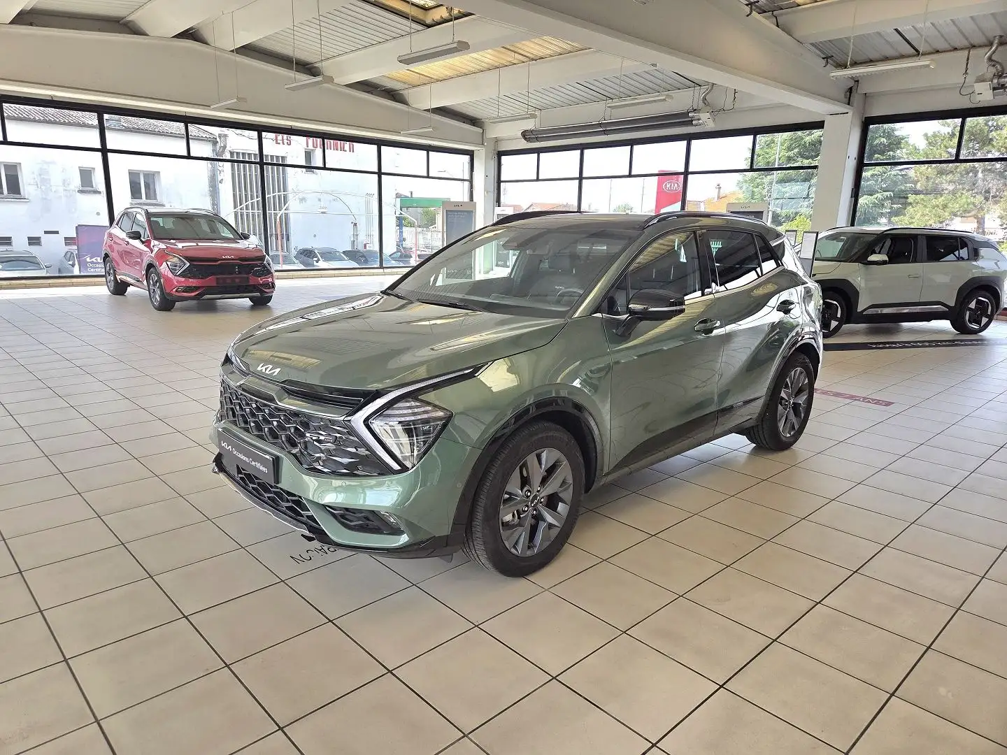 Kia Sportage 1.6 T-GDI 210CH HEV GT-LINE PREMIUM BVA6 Vert - 1