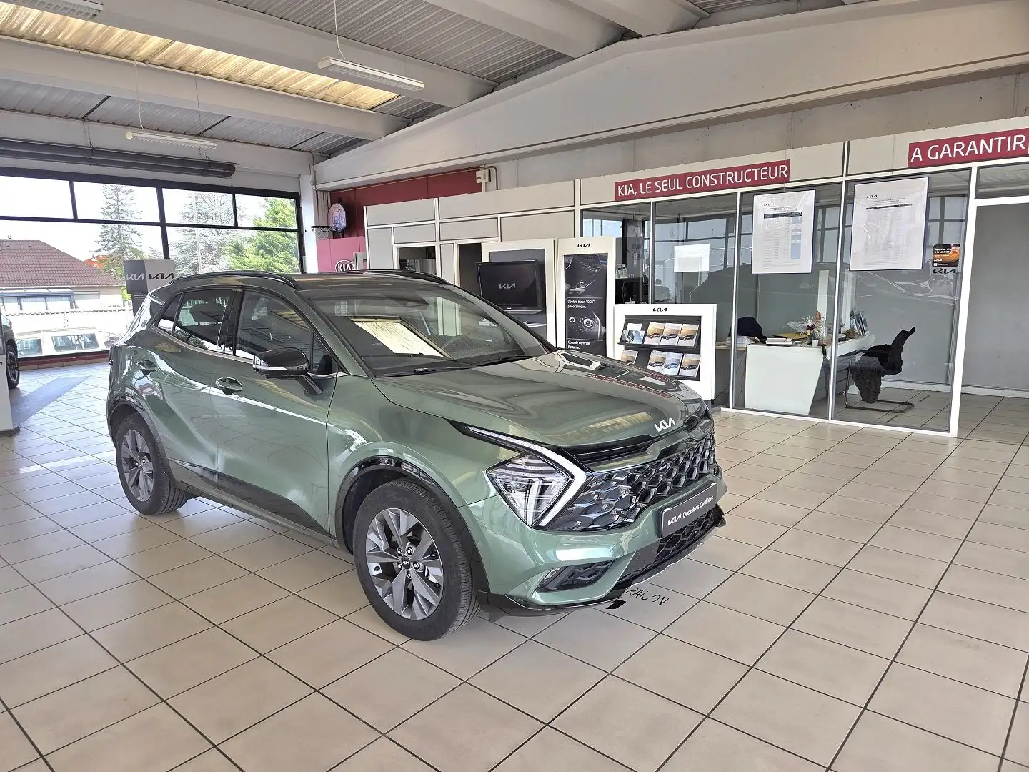 Kia Sportage 1.6 T-GDI 210CH HEV GT-LINE PREMIUM BVA6 Vert - 2