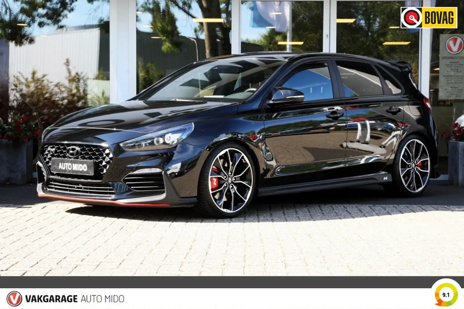 Hyundai i30 2.0 T-GDI N2 Performance 275PK | Trekhaak | Pionee Noir - 1
