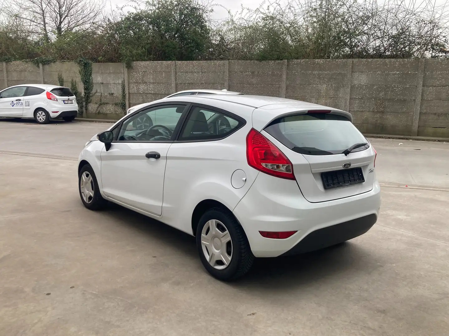 Ford Fiesta 1.2 benzine 2012 met 112000km*perfect*airco*EURO 5 Blanc - 1