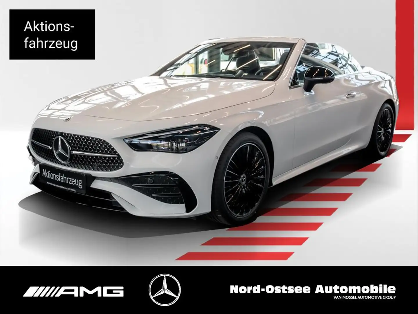 Mercedes-Benz CLE 200 Cabrio AMG NIGHT BURMESTER DIGITAL-LIGHT Blanc - 1