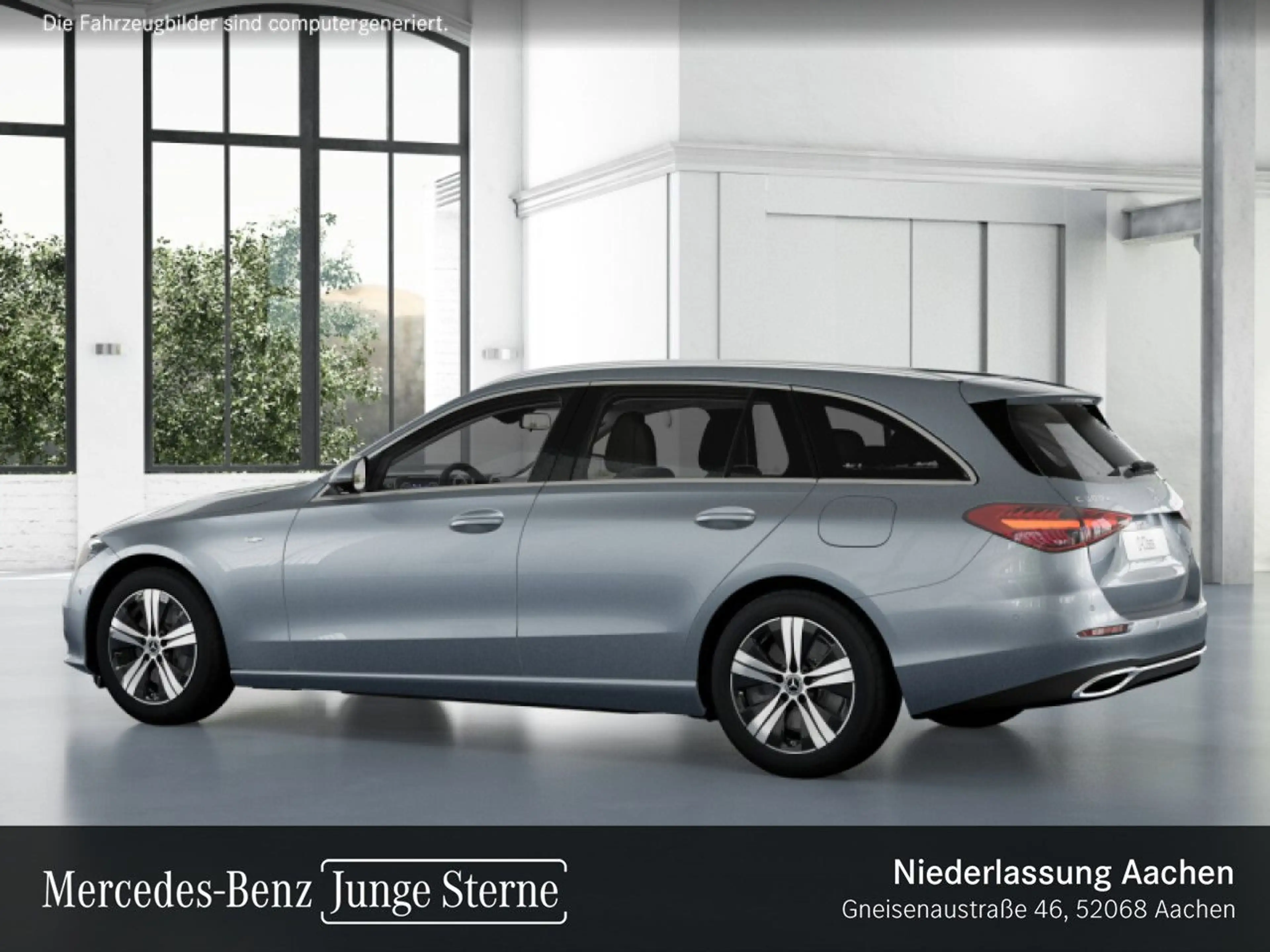Mercedes-Benz C 300 e T AVANTG+PANO+360+LED+TOTW+KEYLESS+9G — photo 15