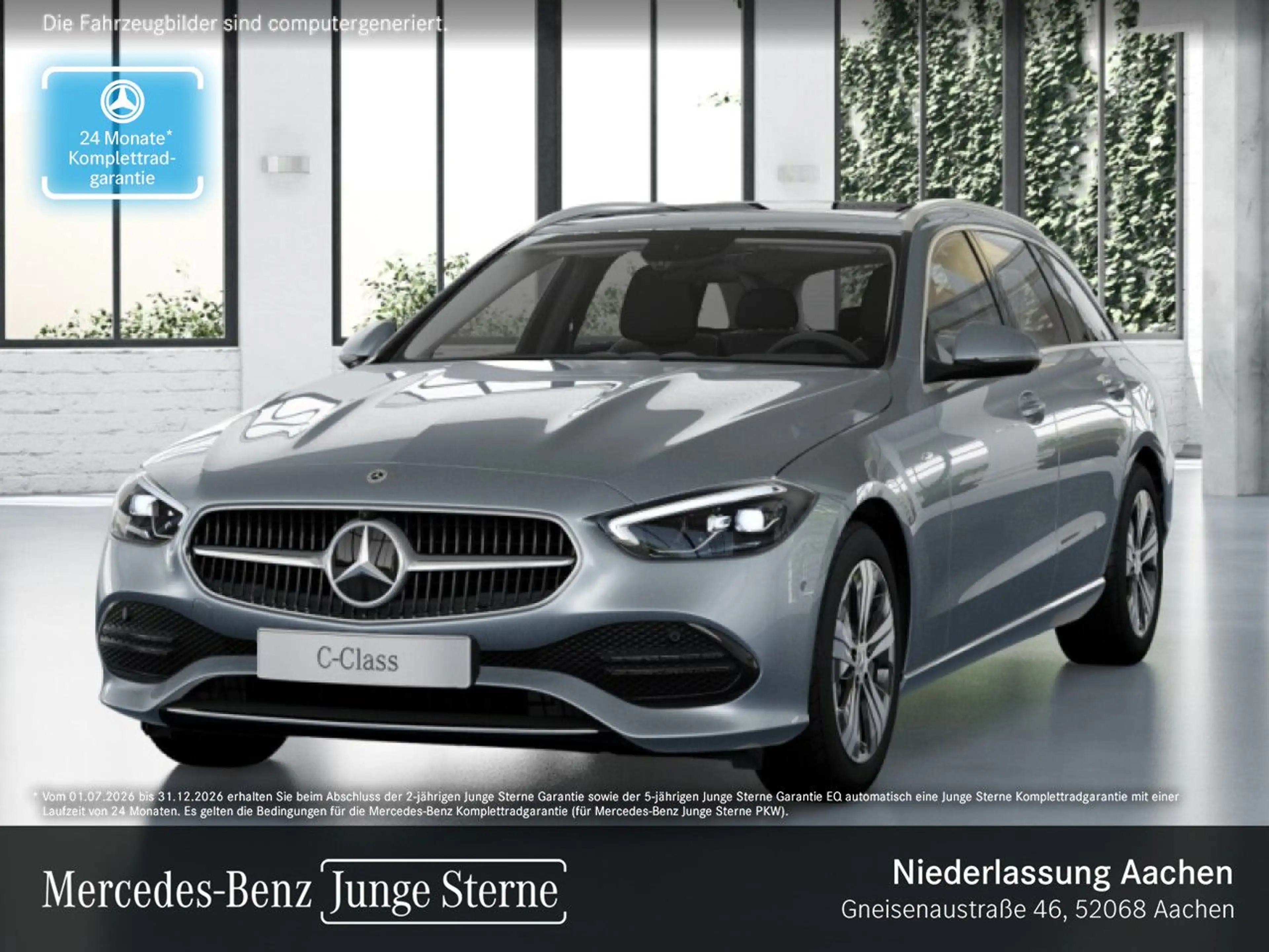 Mercedes-Benz C 300 e T AVANTG+PANO+360+LED+TOTW+KEYLESS+9G