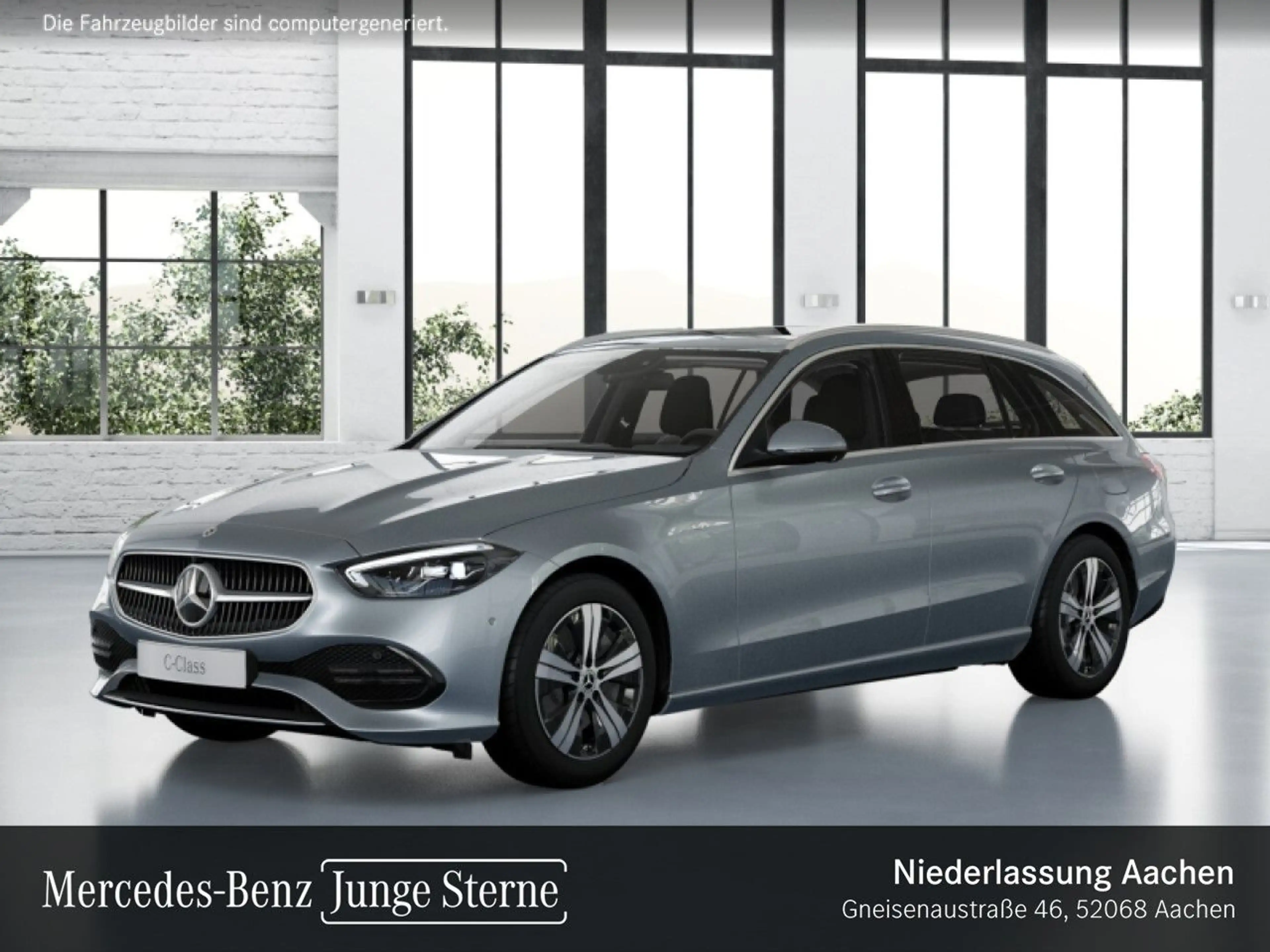Mercedes-Benz C 300 e T AVANTG+PANO+360+LED+TOTW+KEYLESS+9G — photo 14