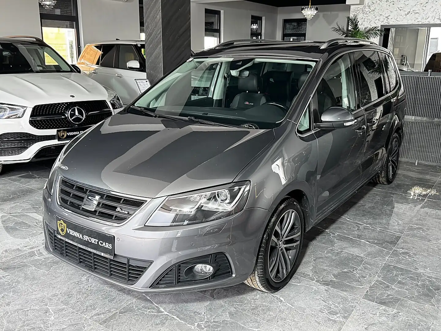 SEAT Alhambra FR 2,0 TDI DSG 4WD*Facelift*Voll* Grau - 1