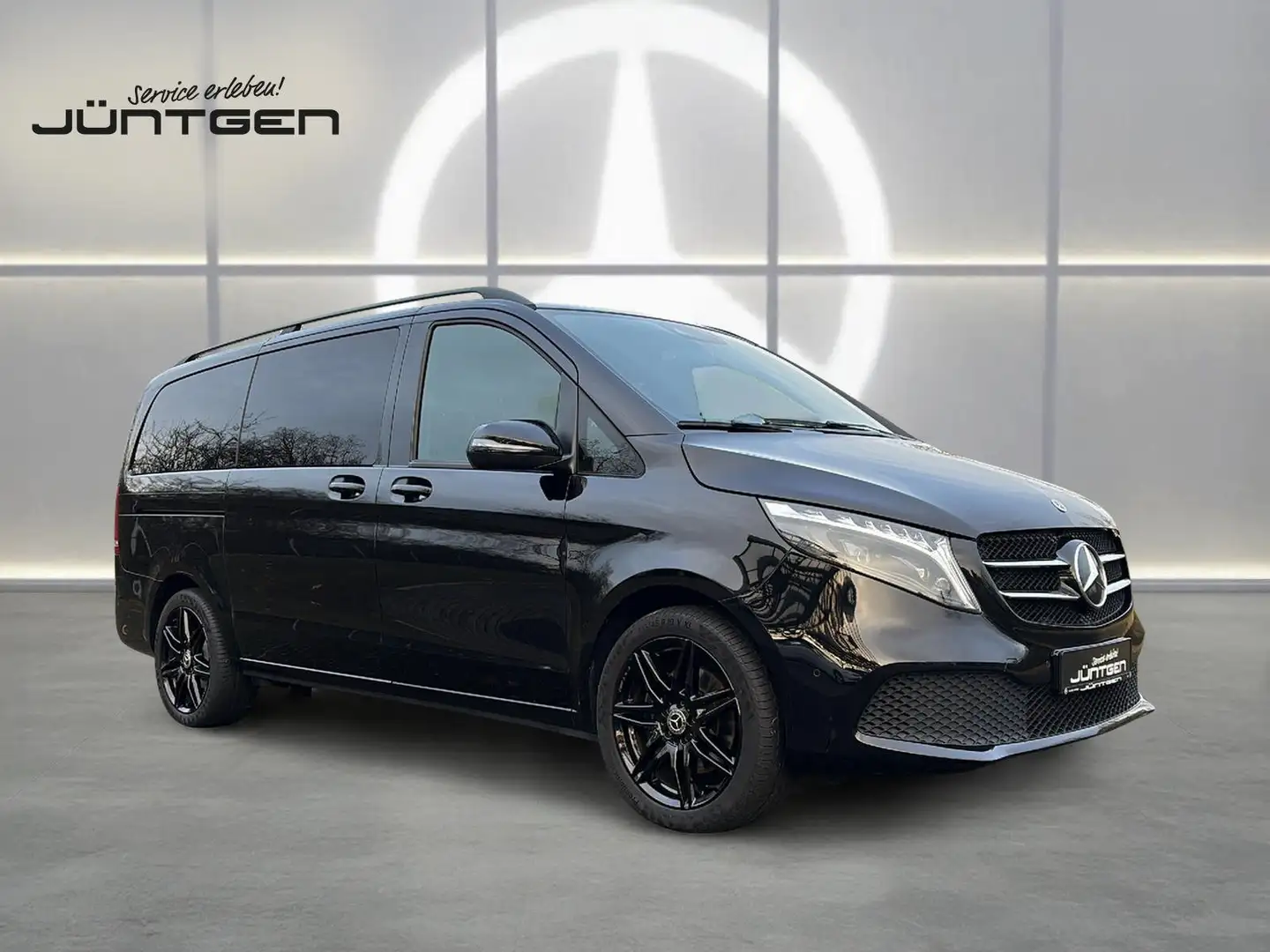 Mercedes-Benz V 300 d L Edition 4M AIRMATIC AHK STHZG DSC RFK Schwarz - 1