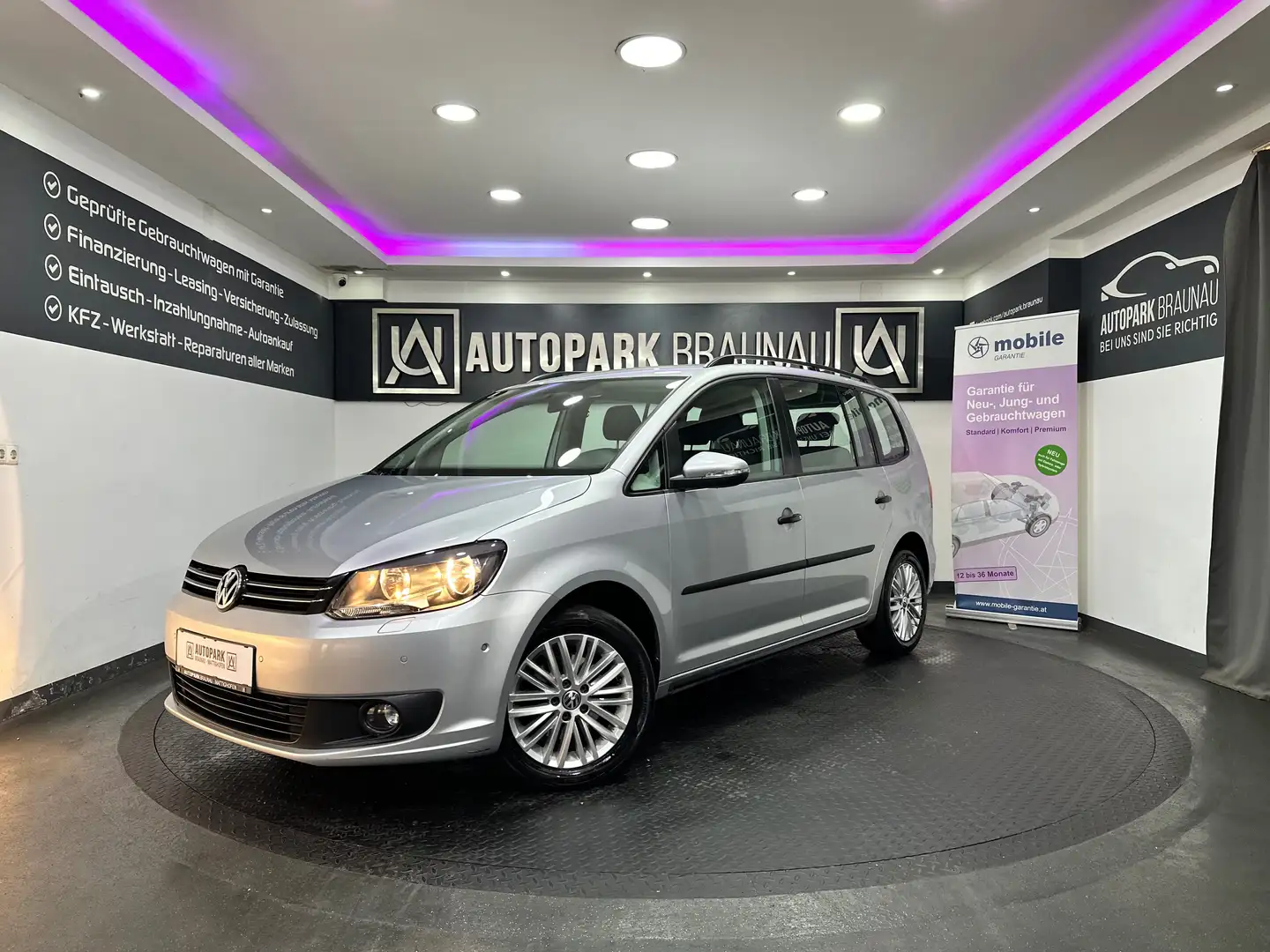 Volkswagen Touran 1.6 TDI Trendline BMT *ZR-NEU*PICKERL-NEU* Grau - 1