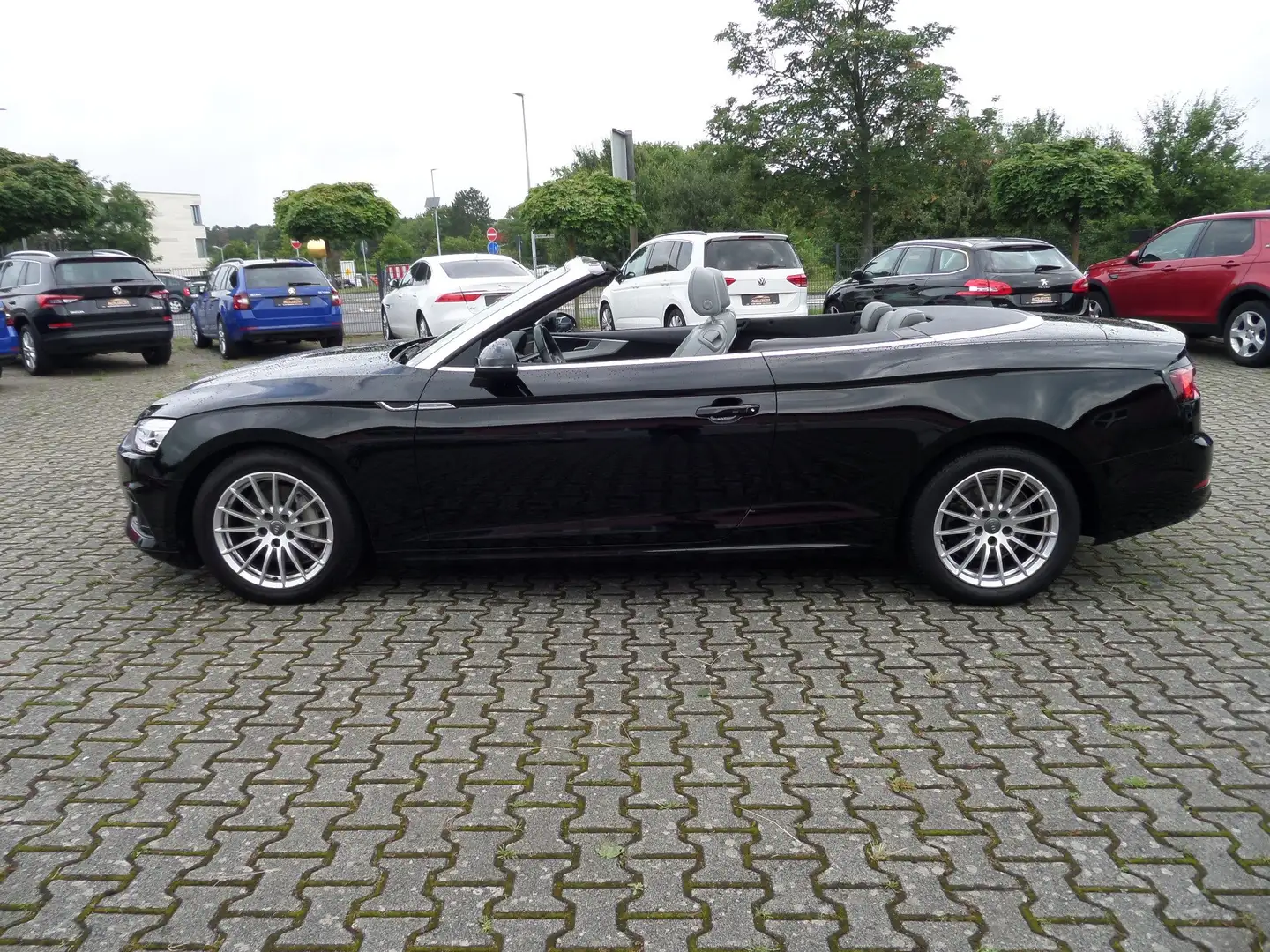 Audi A5 40 TDI DSG+Navi+Cam+TotwA+Leder+ACC+SpurhA+1.Hand Schwarz - 1