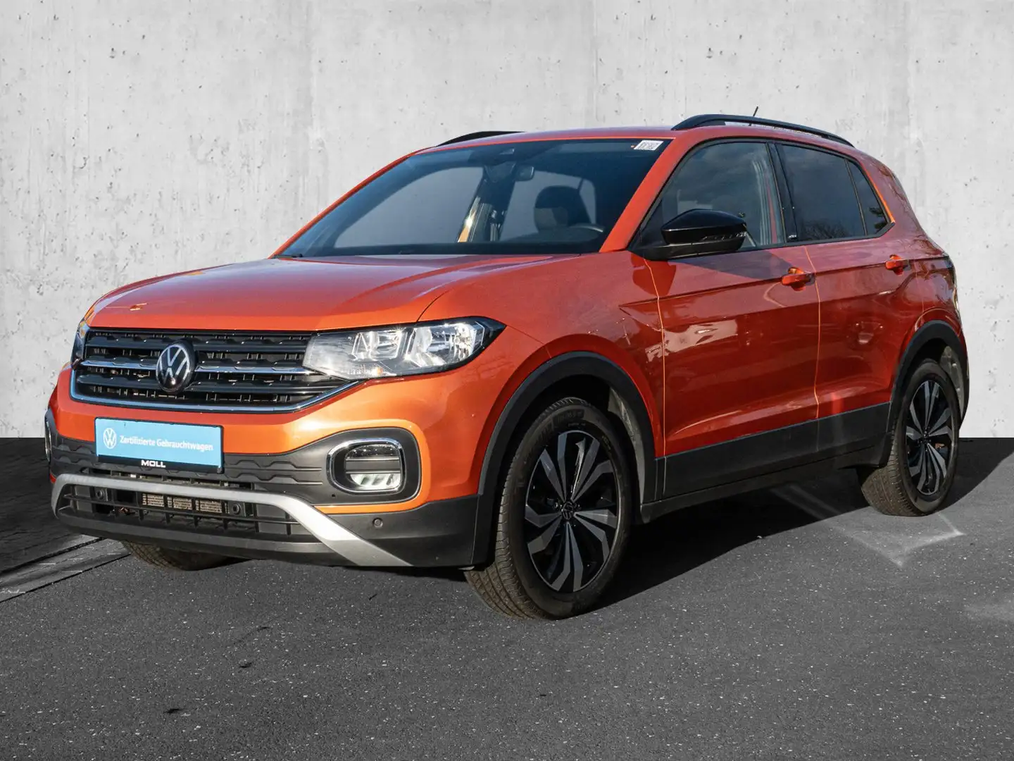 Volkswagen T-Cross 1.0 TSI Life Active NAVI ALU PDC Orange - 2