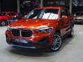 BMW X1 18dA SDrive *NAVI PRO-CUIR-FULL LED-PARKING AV&AR* Orange - thumbnail 1