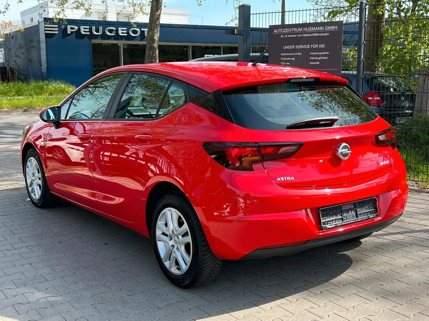 Opel Astra ASTRA 1.0 EDITION KLIMA APPLE-CARPLAY PARKHILFE Czerwony - 2