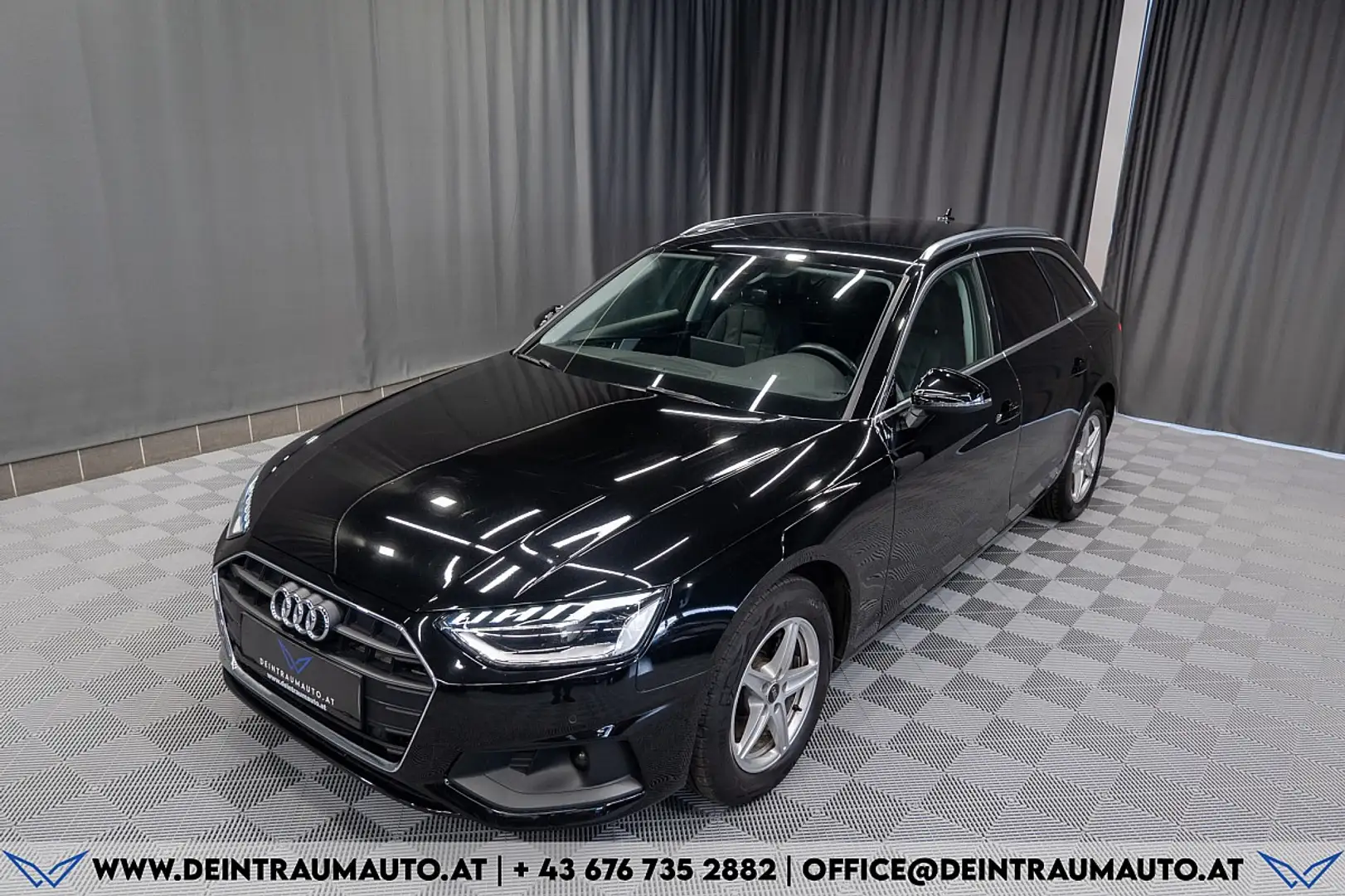 Audi A4 Avant 30 TDI S-tronic*SHZ*AHK*LED*VIRTUAL* Noir - 2