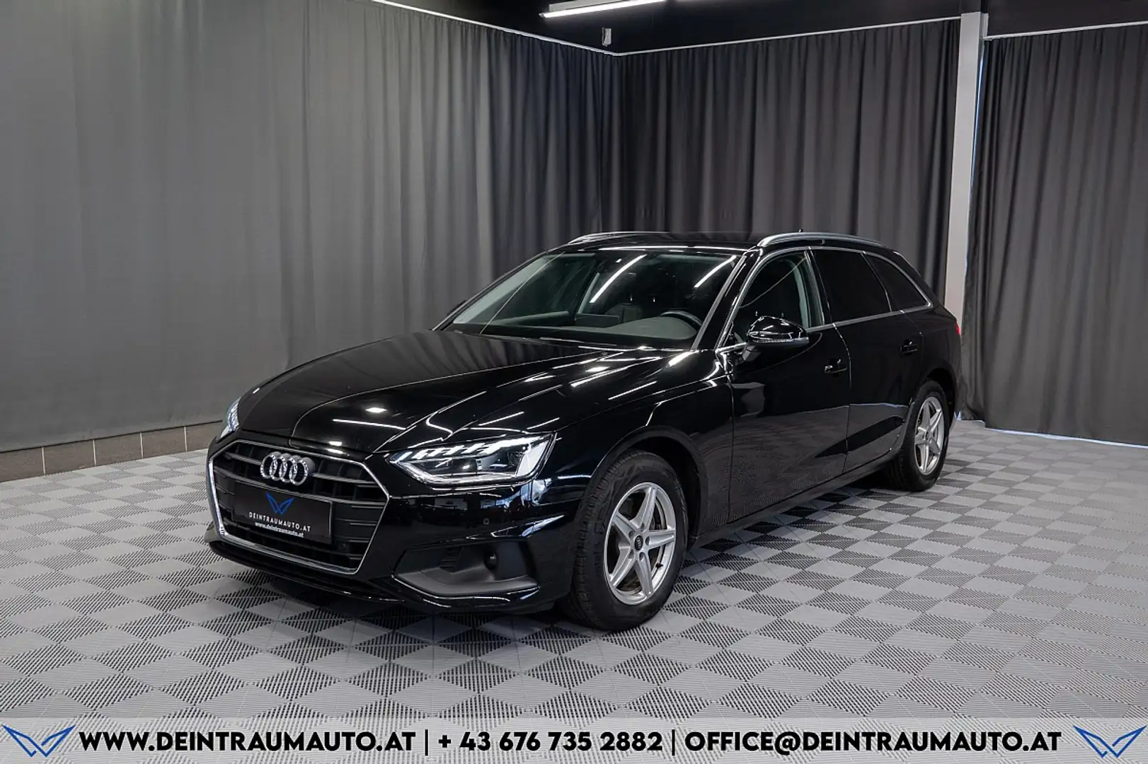 Audi A4 Avant 30 TDI S-tronic*SHZ*AHK*LED*VIRTUAL* Noir - 1