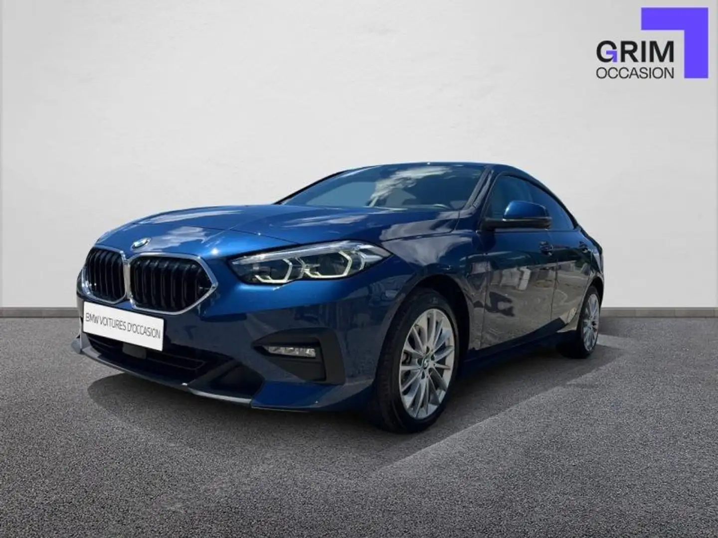 BMW 218 218i 136 ch Gran Coupe Bleu - 1