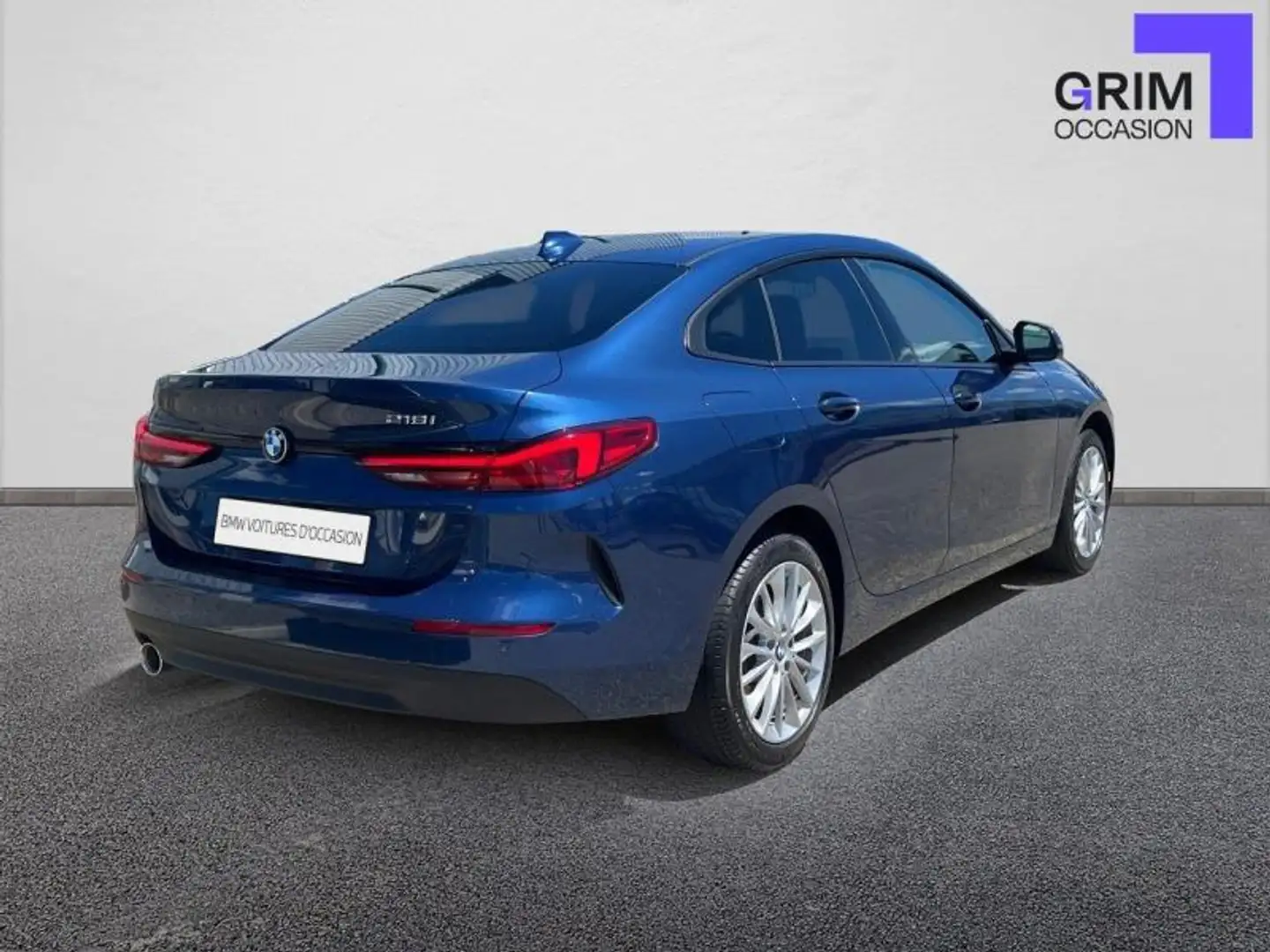 BMW 218 218i 136 ch Gran Coupe Bleu - 2