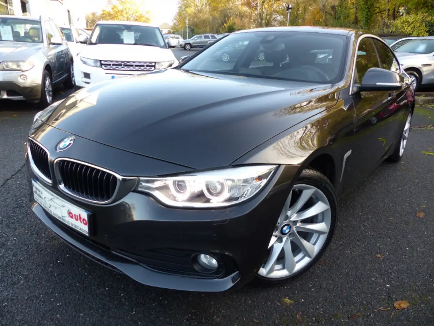 BMW 418 (F36) 418D 150CH LOUNGE Gris - 1