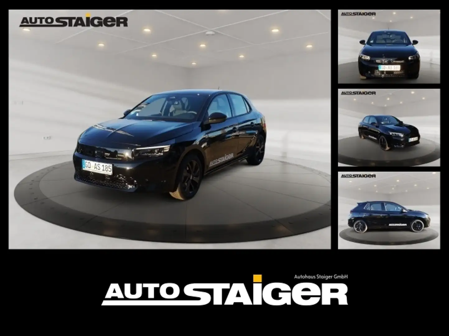 Opel Corsa F 1.2 Turbo GS ACC+LED+SHZ+Fernlichtass. Schwarz - 1